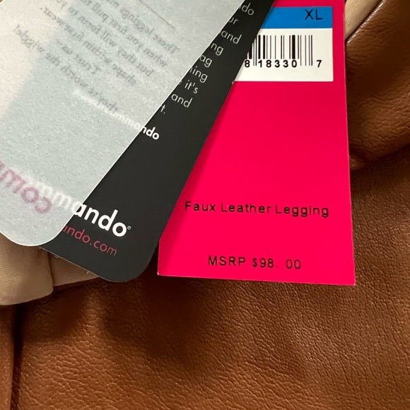 Commando, faux, leather leggings - Picture 4 of 6